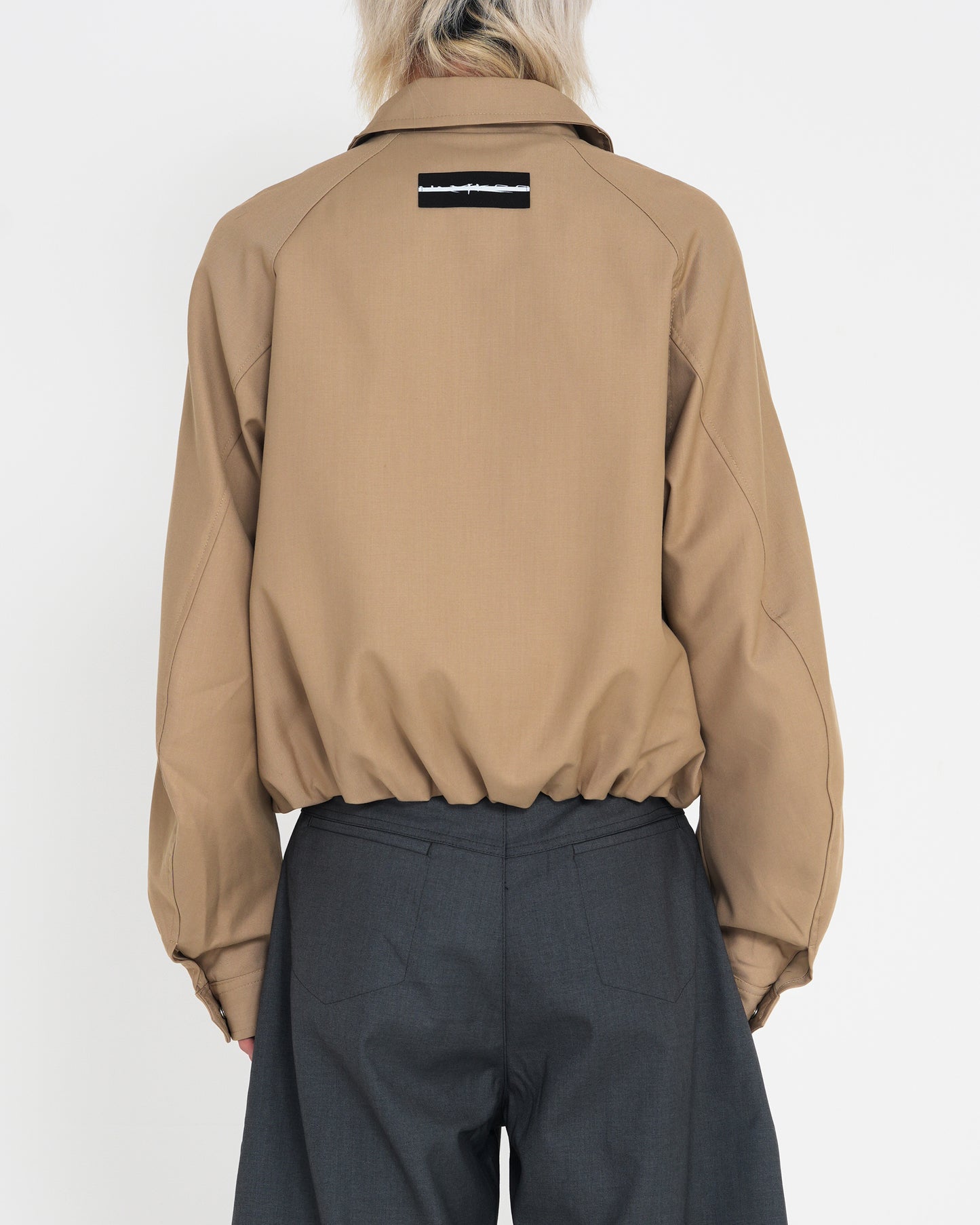 Deconstructed Raglan Sleeve Jacket