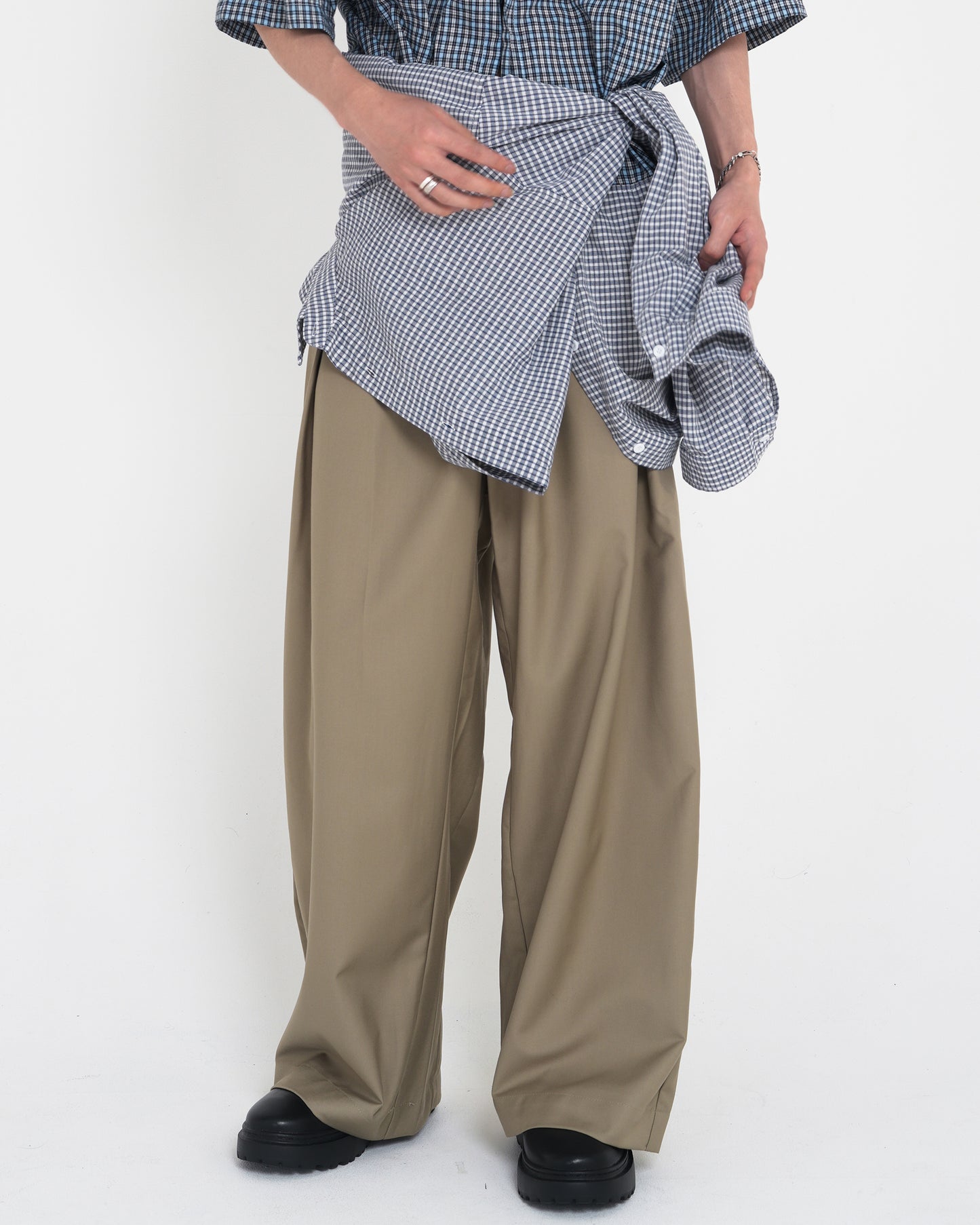 Crinkled Drape Pants BGE