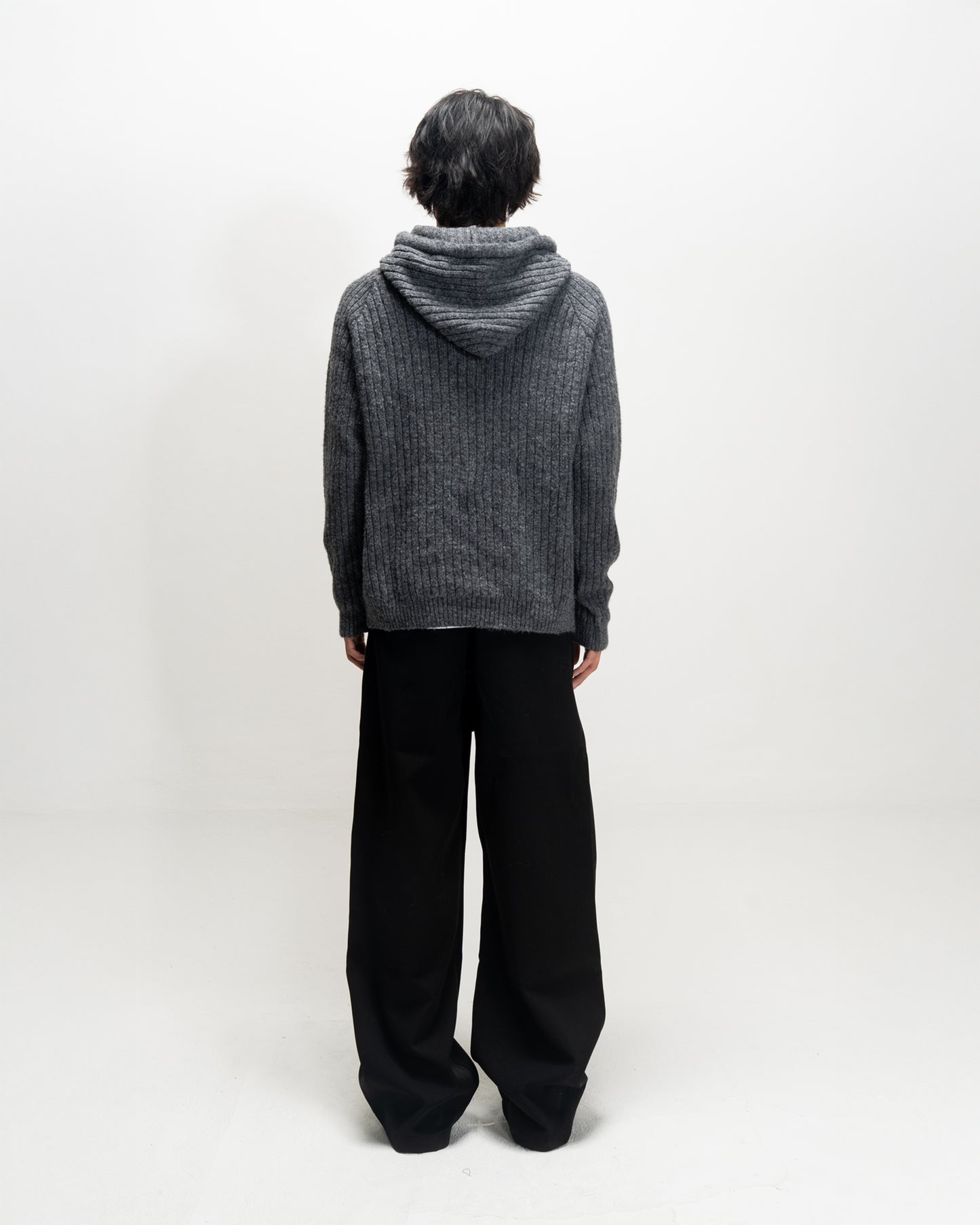 Niche Knit Sweater D.GRY
