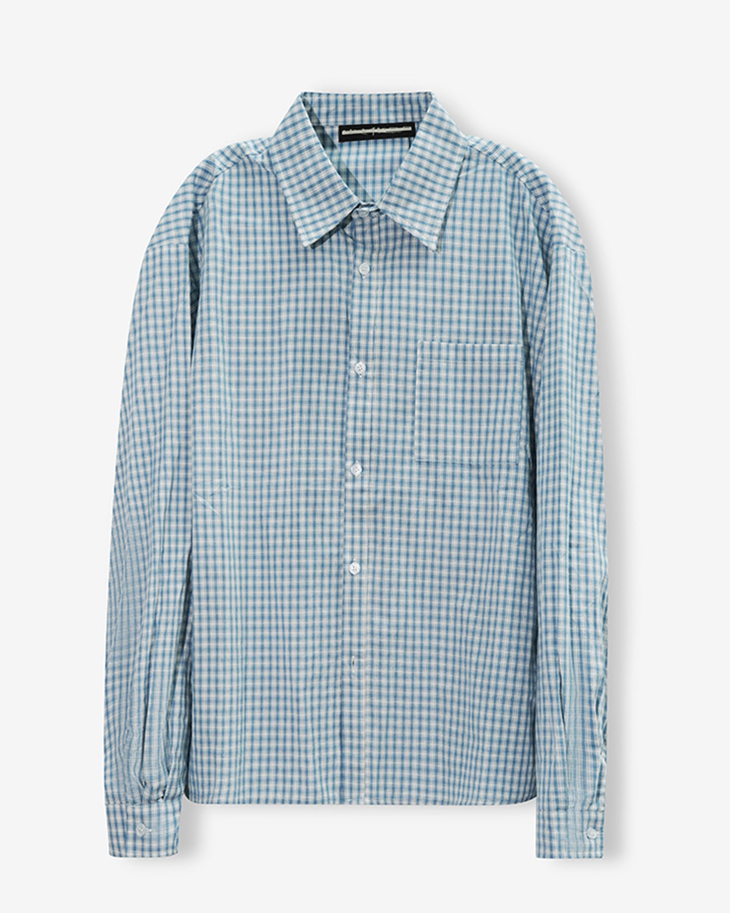 Classic Check Sleeve Shirt BLUE