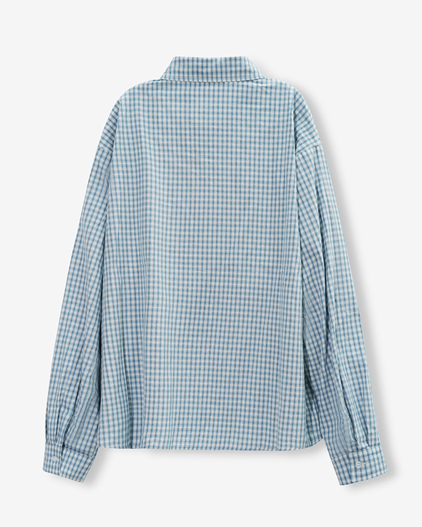 Classic Check Sleeve Shirt BLUE