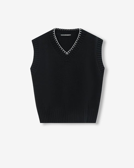 Wool Knit Vest