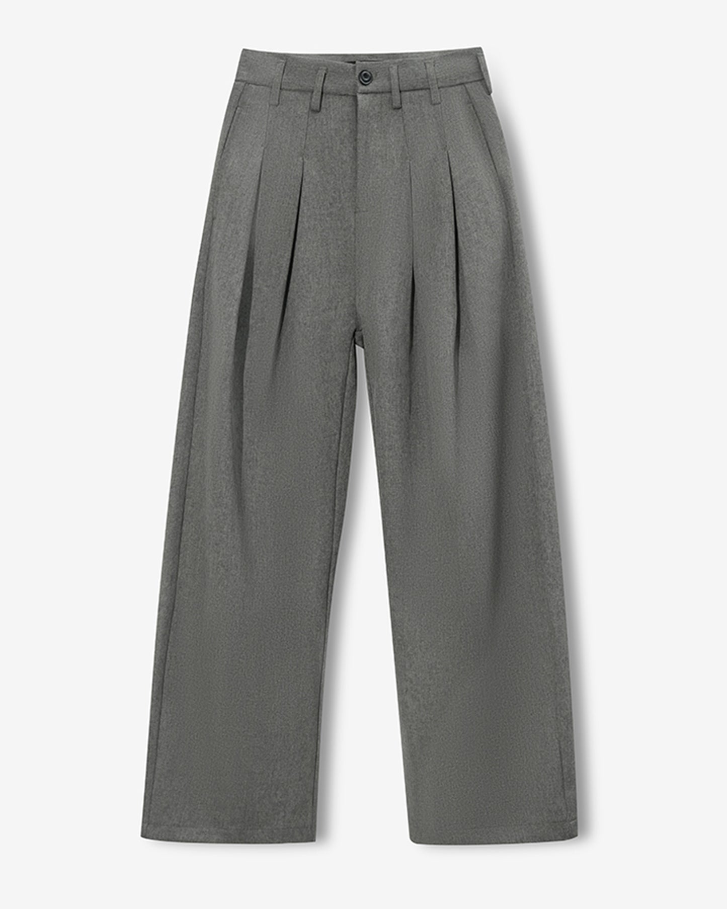 Wrinkled Design Scimitar Casual Pants
