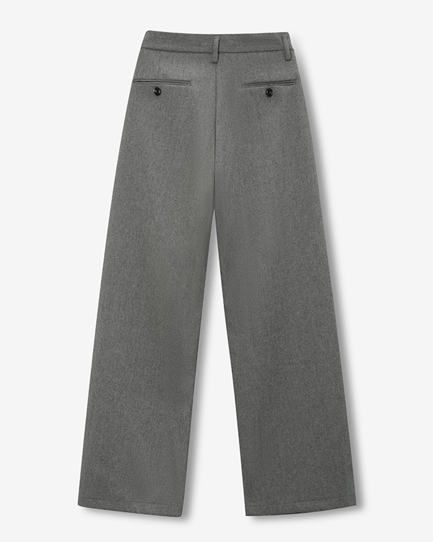 Wrinkled Design Scimitar Casual Pants